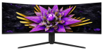Monitor Gaming TCL 57R94, 57", 7680 x 2160 pixeli, Negru-Alb,