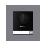 Post exterior modular videointerfon IP Hikvision DS-KD8003-IME1(B)/FL, montaj ingropat, 1 - imagine 2