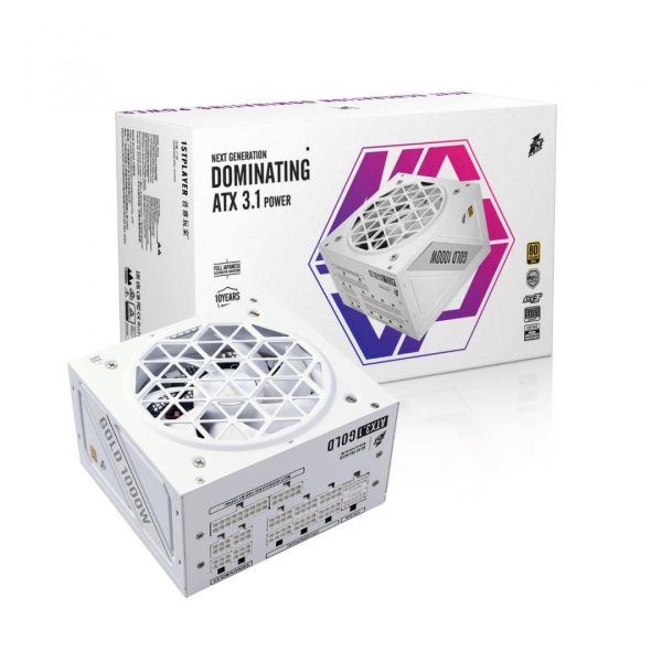 Sursa PC 1stPlayer 1000W, 80 PLUS Gold, Full Modular, ATX
