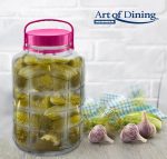 BORCAN STICLA  CU CAPAC PLASTIC  10L ART OF - imagine 4