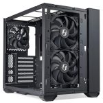 Carcasa Lian Li O11 Air Mini, RGB, Mid Tower, Black - imagine 9