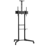Stand podea mobil/fix Neomounts FL50-550BL1; pentru display-uri cu diagonale 37"-70", - imagine 2
