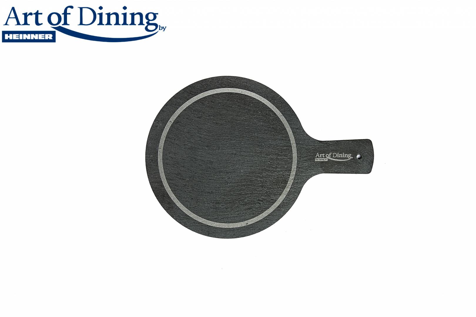 overlay_fadd90ac61d362fc1ba30eaadbaecdfd.jpg PLATOU ARDEZIE ROTUND CU MANER, 28X20 CM, COOKING BY HEINNER - imagine 1