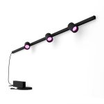 Spot LED RGB Philips Hue Perifo, kit de baza, 3 spoturi,