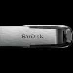 Memorie USB SANDISK Ultra Flair 128 GB, USB 3.0, Albastru - imagine 2