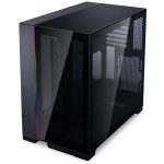 Carcasa LIAN LI 011 DYNAMIC EVO, RGB, Mid Tower, Black - imagine 2