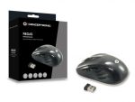 Mouse Wireless Conceptronic Optical Wireless 5-Button Travel Mouse, 1600 dpi, - imagine 2