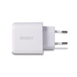 Incarcator Lindy USB A & C, 65W, putere intrare 100-240VAC, - imagine 3
