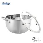 SEMIOALA INOX+CAPAC 22x11.5L, 4.3L, NICOLAI TAND, ORIGINI, COOKING BY HEINNER - imagine 2
