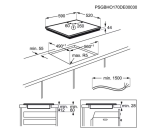Plita incorporabila Electrolux EIT61443B, Inductie, 4 zone de gatit, Touch - imagine 3