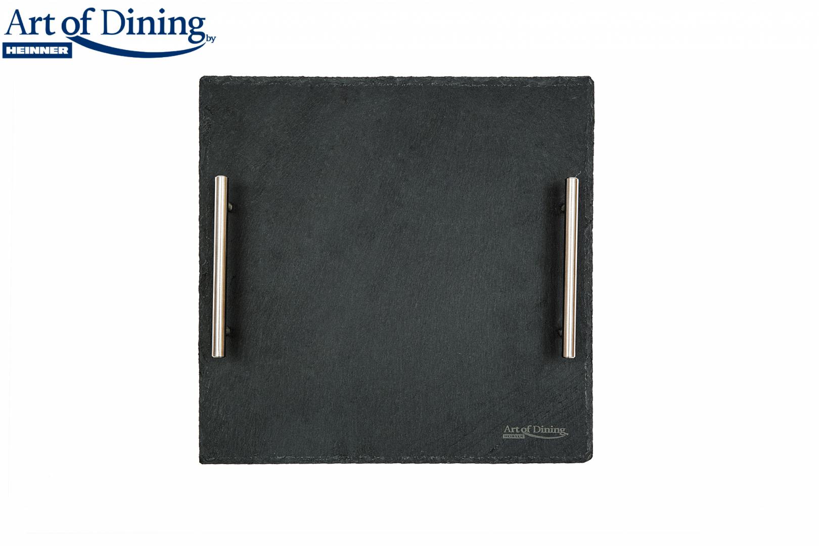 overlay_fdbacf79934ff11e2e9fde5a18799eb0.jpg PLATOU ARDEZIE PATRAT MANERE INOX, 30X30 CM, COOKING BY HEINNER - imagine 1