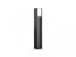 Stalp LED pentru exterior Philips Hue Turaco, 9W (60W), 806