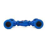 MASINA OFF-ROAD CU LUMINI SI SUNETE, MOMKI, ALBASTRU - imagine 3