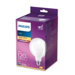 Bec LED Philips Classic G120, EyeComfort, E27, 13W (120W), 2000 - imagine 2