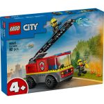 CAMION DE POMPIERI CU SCARA, LEGO 60463 - imagine 2