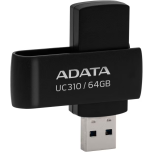 Memorie USB ADATA UC310 64 GB, USB 3.2, Negru - imagine 2