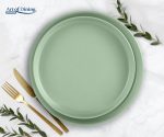 SET 6 FARFURII DESERT CERAMICA 20 CM, YVONNE, ART OF - imagine 4