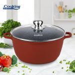 SEMIOALA ALUMINIU+CAPAC 40X17.5CM, 18.6L, CALABRIA, COOKING BY HEINNER - imagine 2