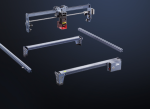 Masina gravare laser Creality CR-Falcon, precizie: 0.1mm, taiere dintr- o - imagine 4