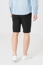 PANTALONI SCURT CASUAL BARBATI BLACK XXL - imagine 2