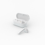 Casti Head-band AKAI BTE-J10W, Fara Fir, Alb - imagine 2